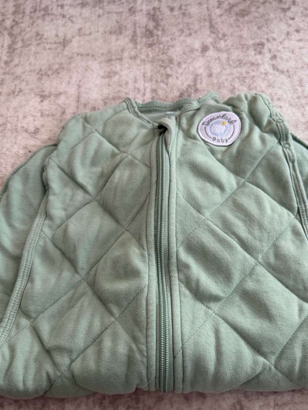Dreamland Baby Quilted Sleep Sack - Sage Green